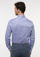 SLIM FIT Shirt in sky blue printed