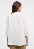 Blusenshirt in weiß unifarben