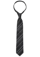 Tie in black striped