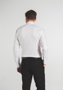 SUPER SLIM Performance Shirt in wit vlakte