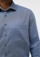 COMFORT FIT Overhemd in denim gestructureerd