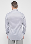 SLIM FIT Hemd in grau bedruckt