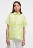 blouseshirt in acid lemon gedrukt