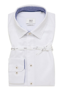 COMFORT FIT Soft Luxury Shirt in off-white vlakte
