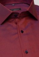 MODERN FIT Shirt in dark red structured