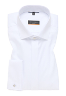 SLIM FIT Cover Shirt in white plain