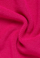 Knitted cardigan in pink plain