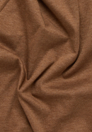 MODERN FIT Jersey Shirt in hazelnoot vlakte
