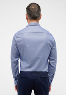 SLIM FIT Shirt in blue structured