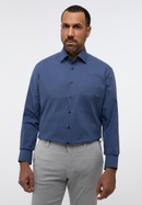 COMFORT FIT Original Shirt in rauchblau unifarben