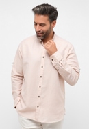 COMFORT FIT Linen Shirt in beige unifarben