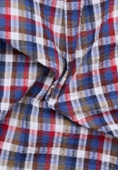 MODERN FIT Shirt in denim checkered