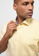 COMFORT FIT Shirt in yellow striped