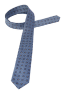 Tie in blue structured