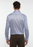 COMFORT FIT Shirt in light blue printed