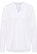 Satin Shirt in white plain