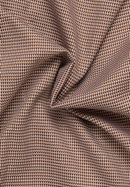 ETERNA strukturiertes Baumwoll-Kurzarmhemd COMFORT FIT