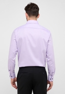 COMFORT FIT Overhemd in lavendel vlakte