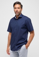 MODERN FIT Original Shirt in navy plain