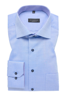 COMFORT FIT Shirt in blue-gray plain