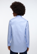 Soft Luxury Shirt Blouse in light blue plain