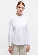 Signature Shirt Blouse in white plain