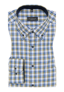 ETERNA checked twill shirt COMFORT FIT