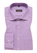 MODERN FIT Shirt in purple structured