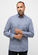 MODERN FIT Overhemd in blauwgroen geruit
