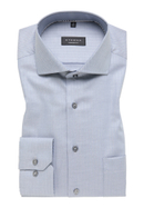 COMFORT FIT Shirt in graublau plain