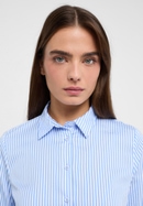 shirt-blouse in blue striped