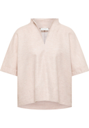 Linen Shirt Blouse in sand plain
