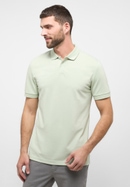 MODERN FIT Polo shirt in olive plain