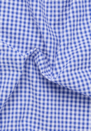 COMFORT FIT Hemd in blau kariert