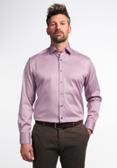 MODERN FIT Luxury Shirt in fuchsia unifarben