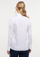 Jersey Shirt Blouse in white plain