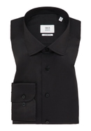 COMFORT FIT Luxury Shirt in black plain