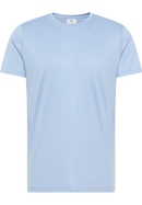 Shirt in hellblau unifarben