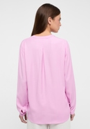 Viscose Shirt Bluse in lavender unifarben