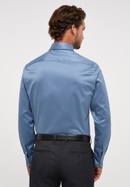 SLIM FIT Soft Luxury Shirt in himmelblau unifarben