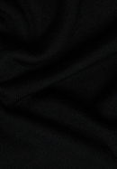 Gebreide pullover in zwart vlakte