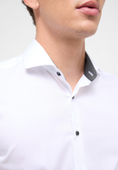 SLIM FIT Hemd in weiß unifarben