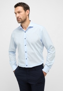 MODERN FIT Original Shirt in himmelblau unifarben