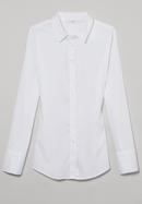 Performance Shirt Bluse in weiß unifarben