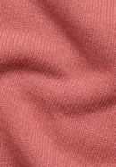 Gebreide pullover in rood vlakte