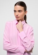 shirt-blouse in lavender plain