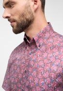 ETERNA print twill short-sleeved shirt MODERN FIT