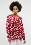tunic in red printed