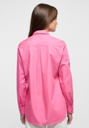 overhemdblouse in pink vlakte