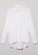 Soft Luxury Shirt Blouse blanc cassé uni